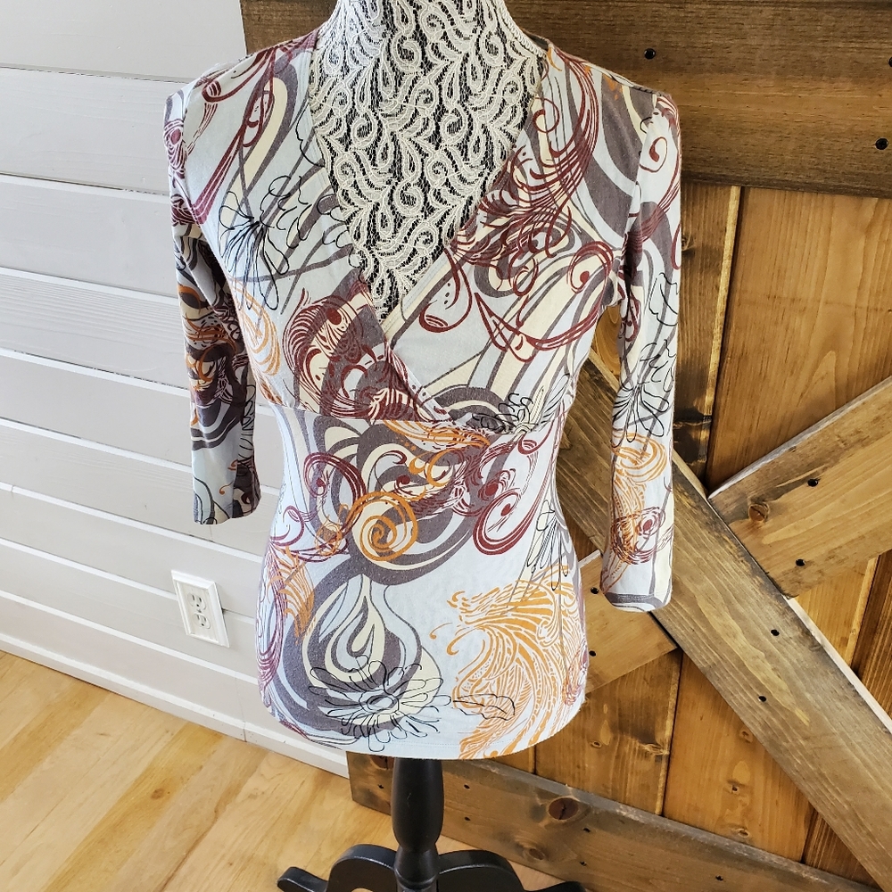 Cabi Multicolor Flirt Tee